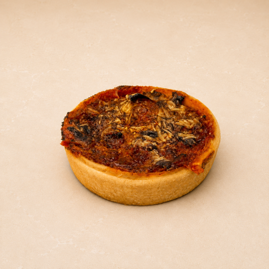 Quiche individuelle à la tomate