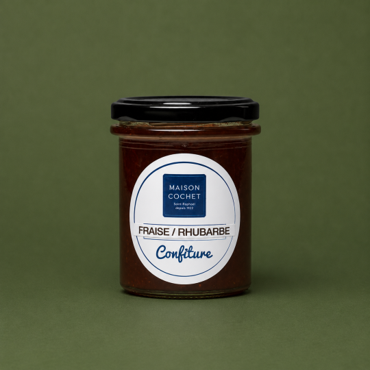 Confiture à la Fraise-Rhubarbe