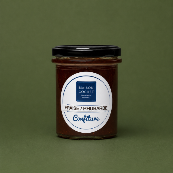 Confiture à la Fraise-Rhubarbe